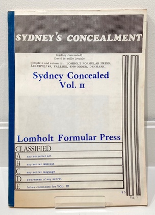 Sydney's Concealment: Sydney Concealed Vol. 2 