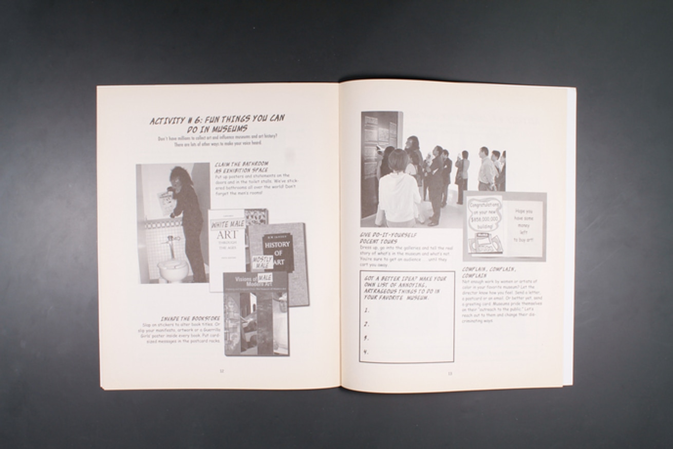 The Guerrilla Girls' Art Museum Activity Book thumbnail 5