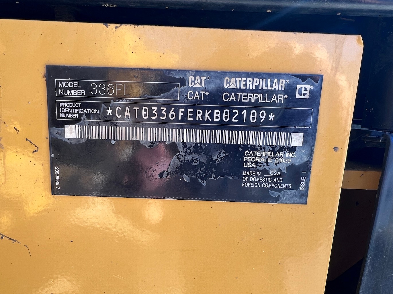 Used 2016 Caterpillar 336FL w/ shear For Sale