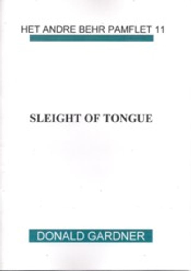 Het Andre Behr Pamflet