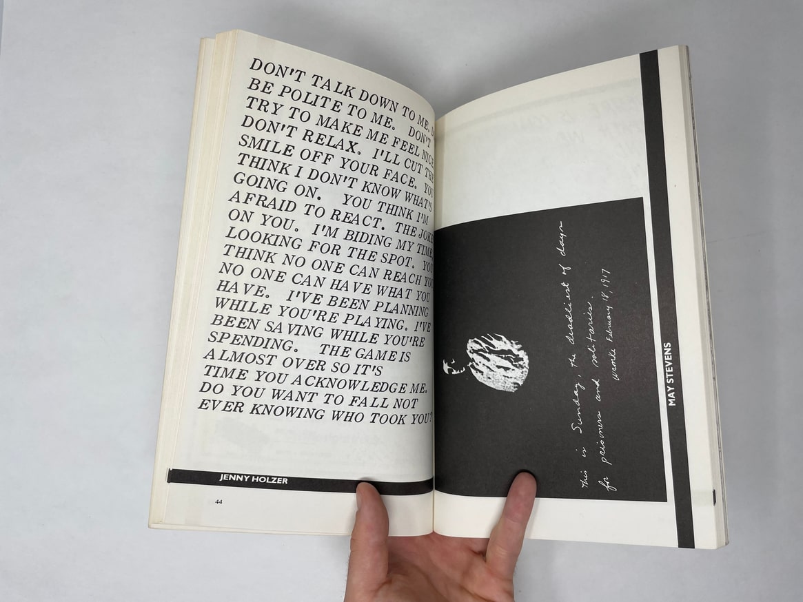 WhiteWalls : A Magazine of Writings by Artists thumbnail 5