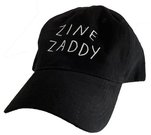 Zine Zaddy Cap in Black