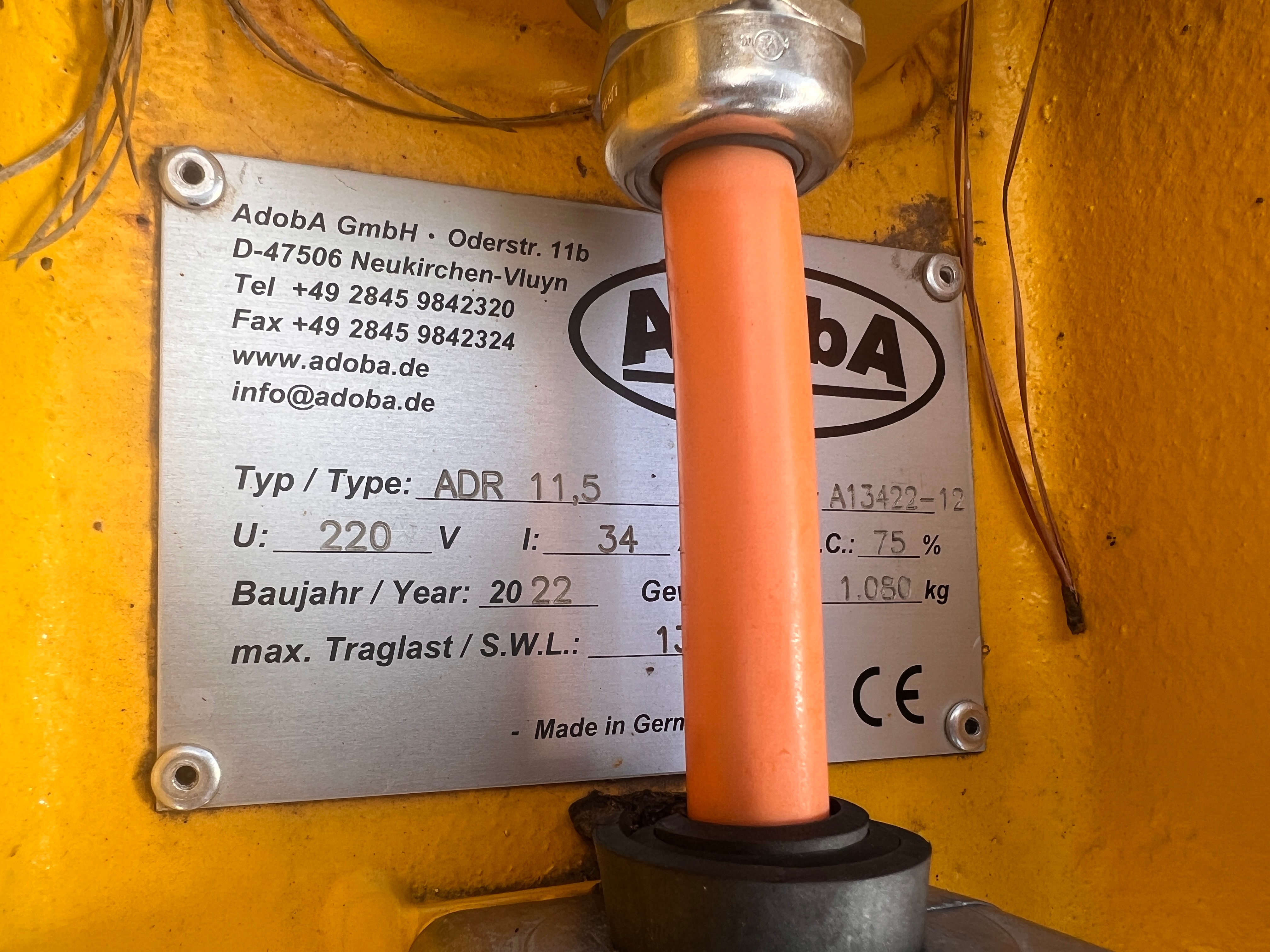 Used 2022 Adoba ADR 11.5 For Sale