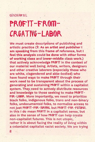 Manifesto, Profit-for-Survival