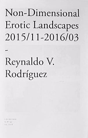Non-dimensional Erotic Landscapes 2015/11-2016/03