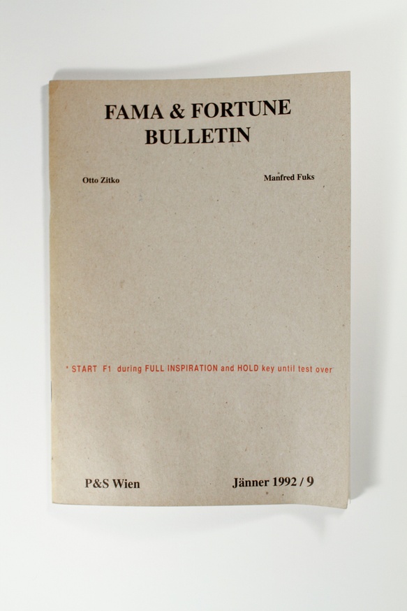 Fama & Fortune Bulletin 