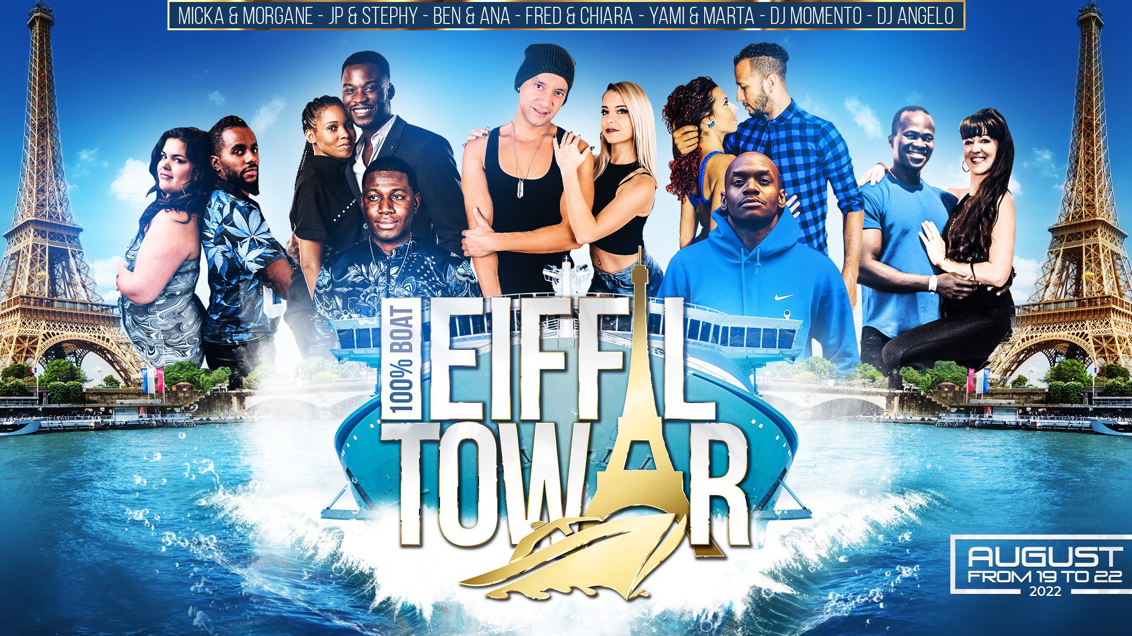 Kizomba Party Boat Trip