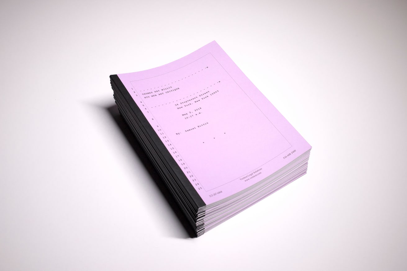 NYU MFA Art Critique