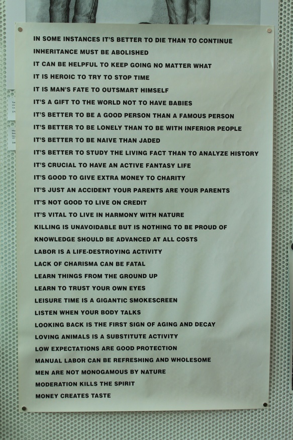 Jenny Holzer - Truisms, 1977 - 1979 - Printed Matter