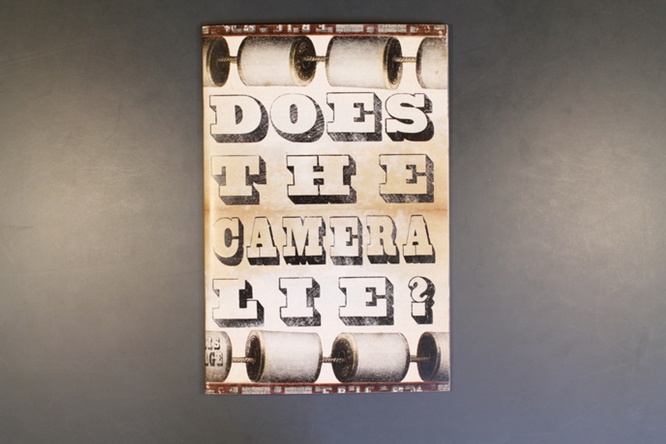 Does The Camera Lie?