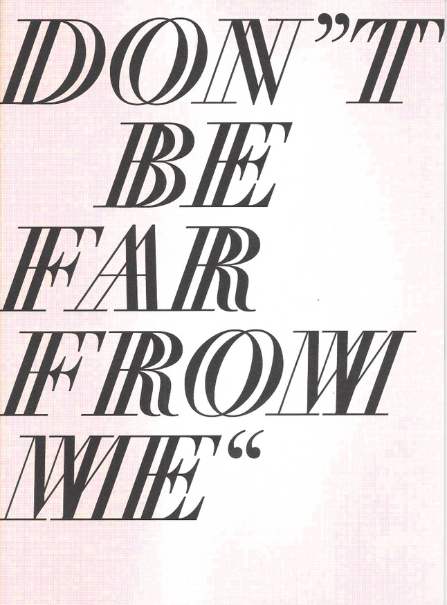 Don't Be Far From Me