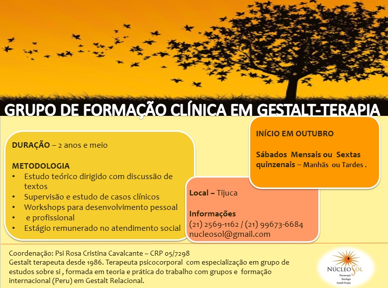 Grupo de formação em Gestalt-Terapia