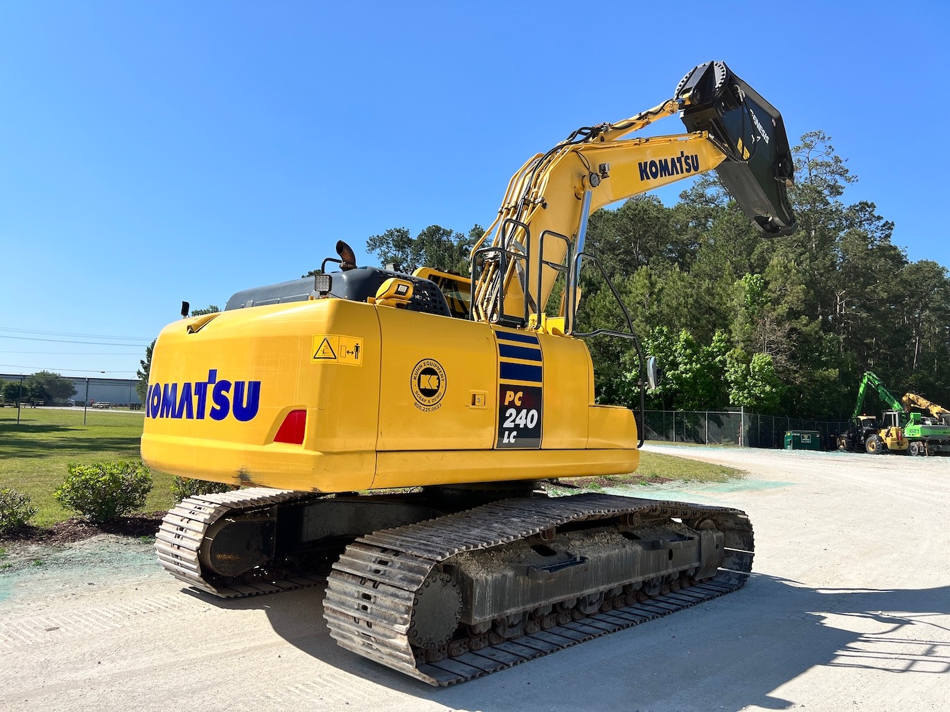 Used 2013 Komatsu PC240 LC-10 w/ shear For Sale