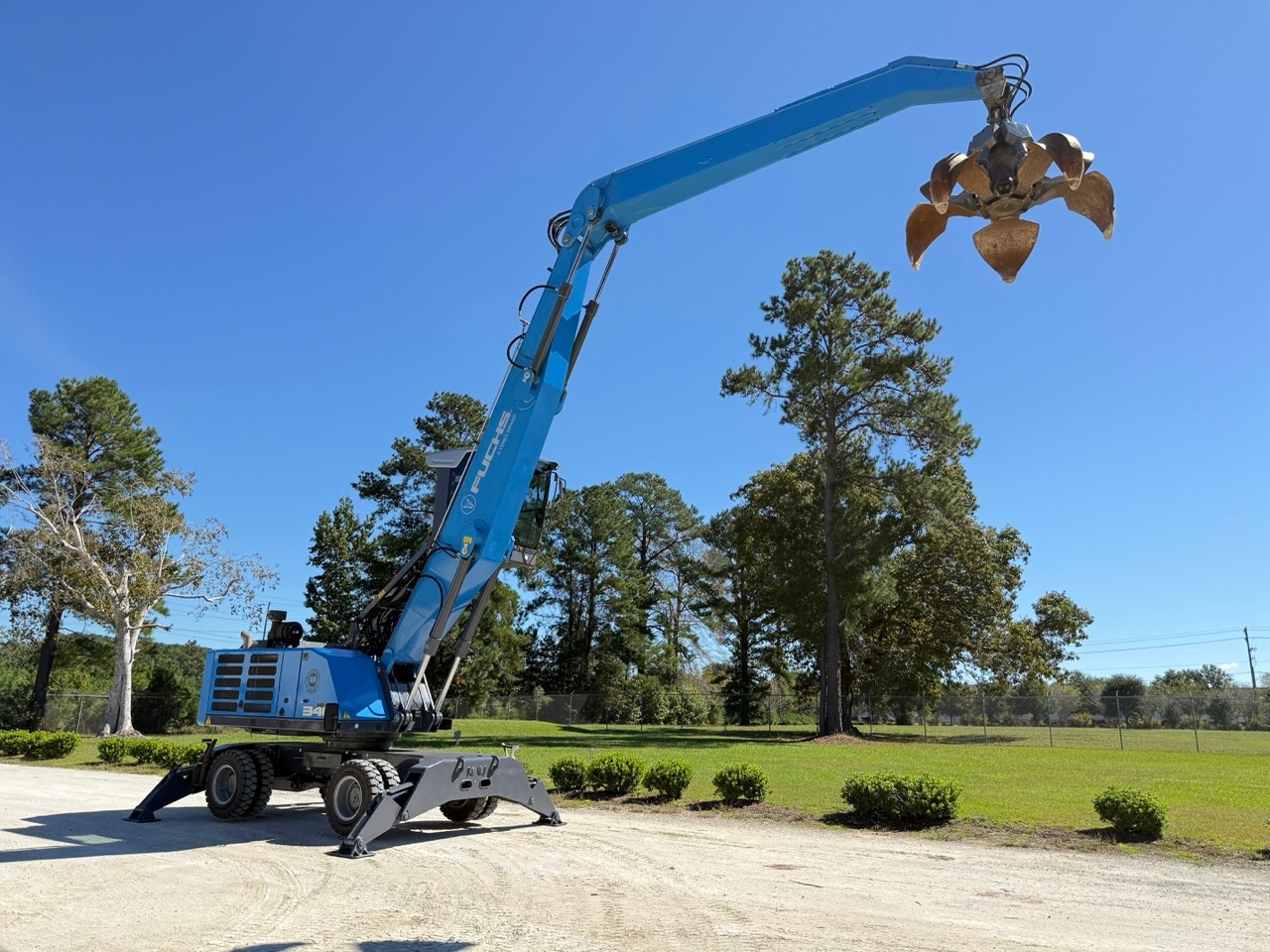 Used 2022 Fuchs MHL340F For Sale