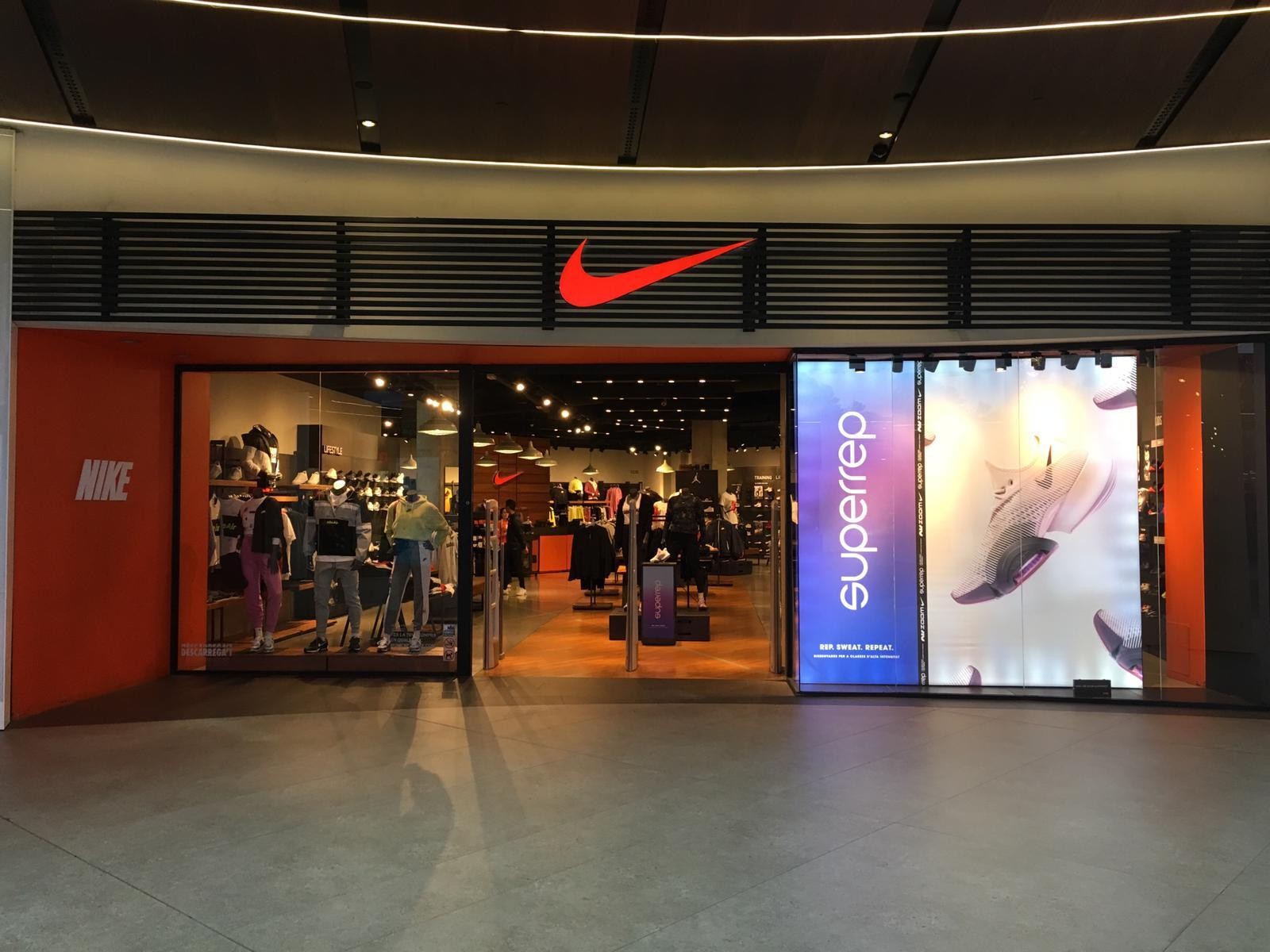 nike store parque oeste