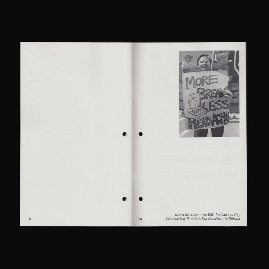 Unbidden Tongues #2: Karen Brodine: Woman Sitting at the Machine Thinking and Censorship thumbnail 4