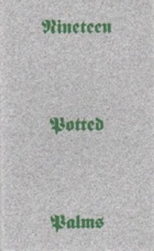 Nineteen Potted Palms