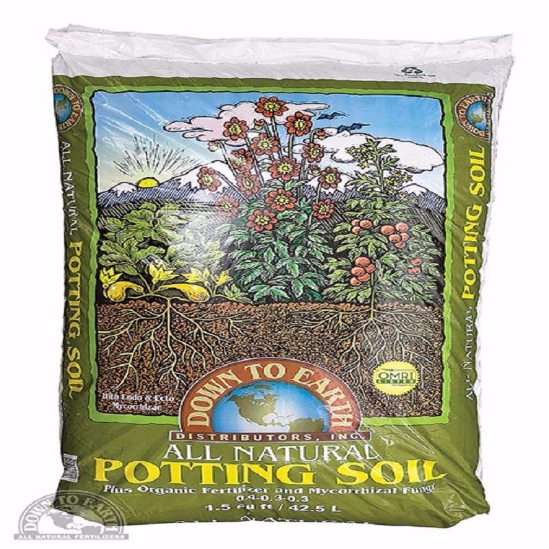 Down to Earth: All Natural Potting Soil | Leafly