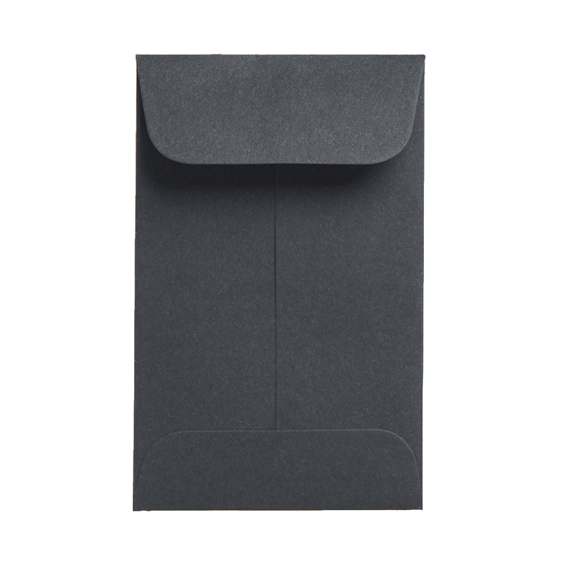 Black Paper Coin Envelopes (2.25" X 3.5")