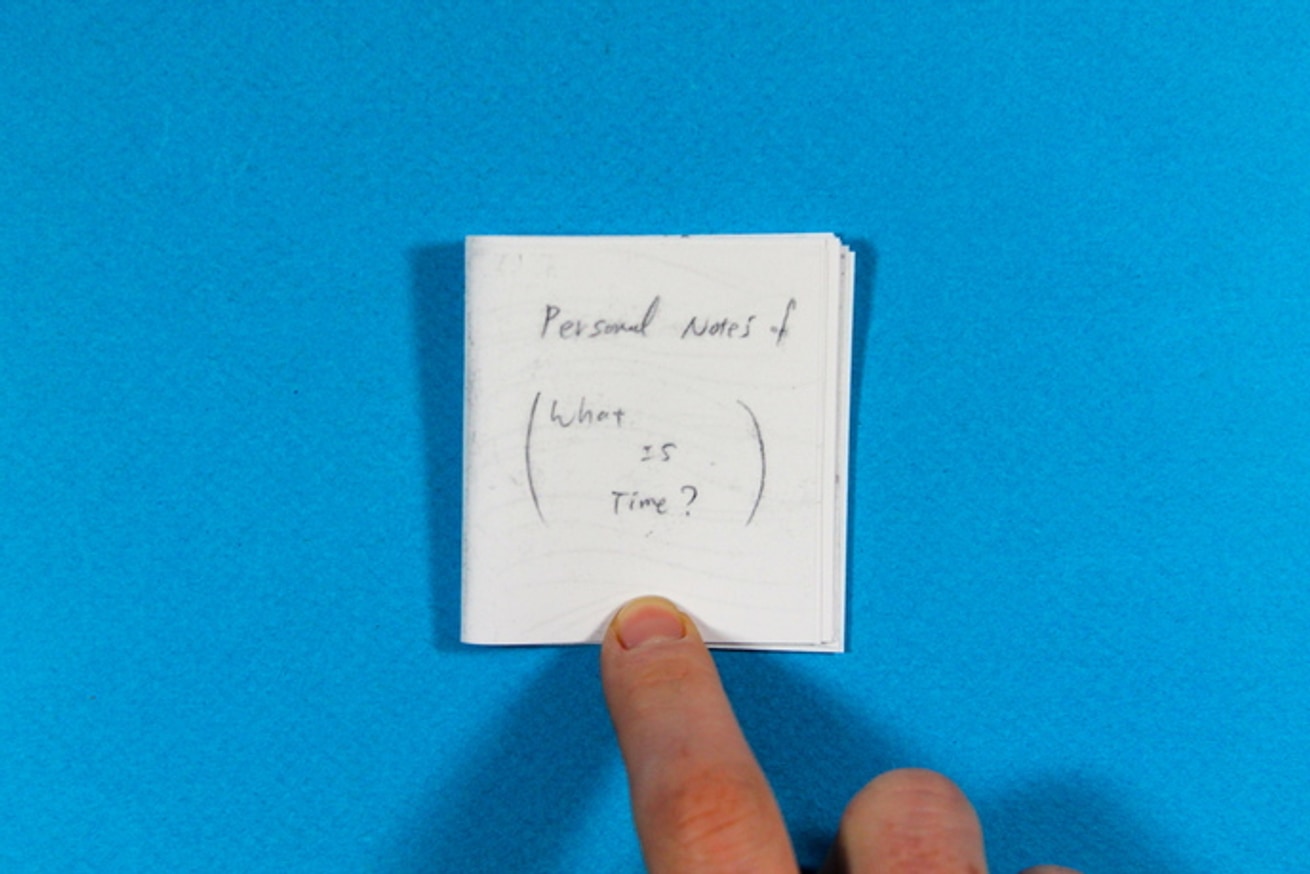 Personal Notes of (What Is Time?)