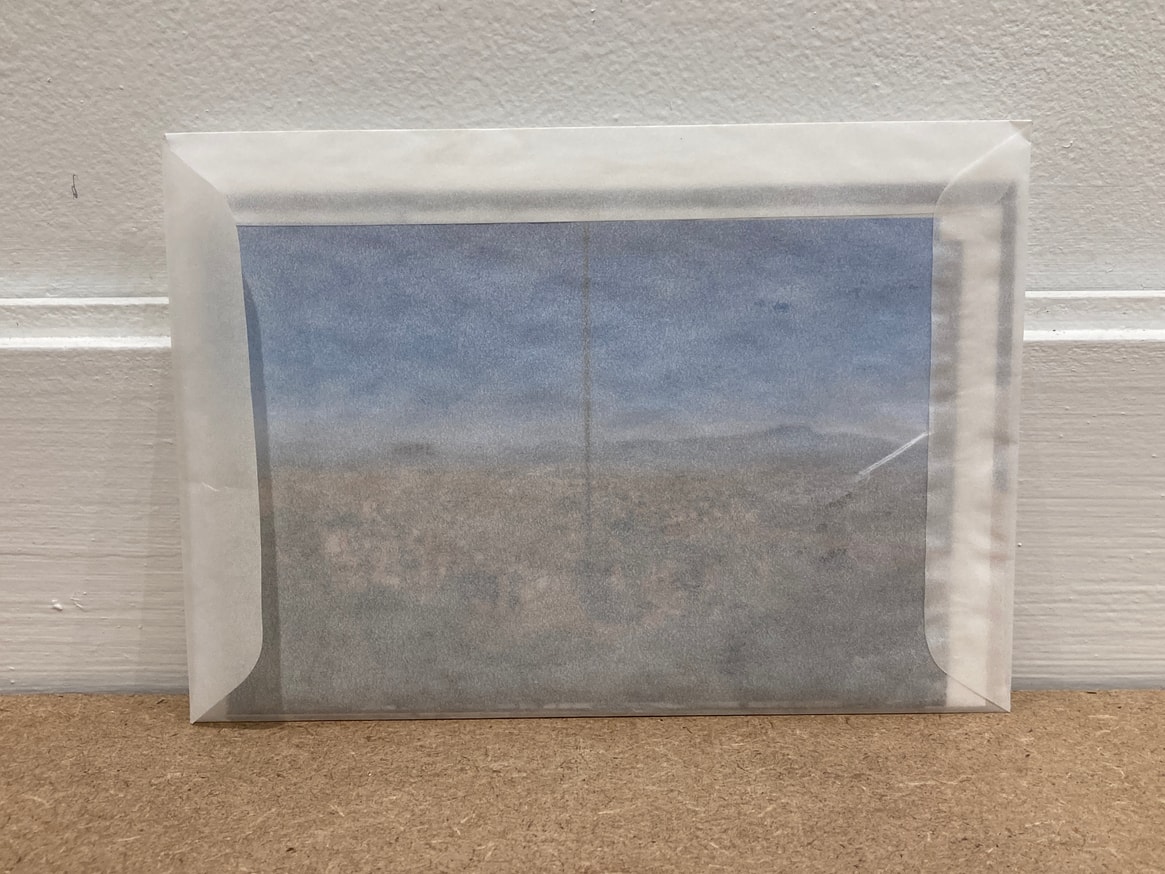 Peter Downsbrough: Kathmandu Triennale 2017 (Set of 7 Postcards)