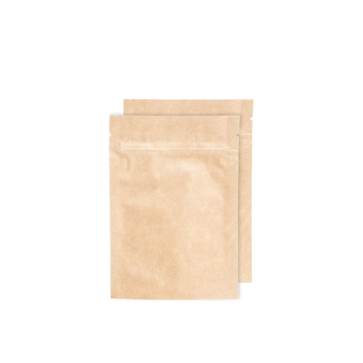 Eighth Ounce Kraft/Kraft Opaque Barrier Bags