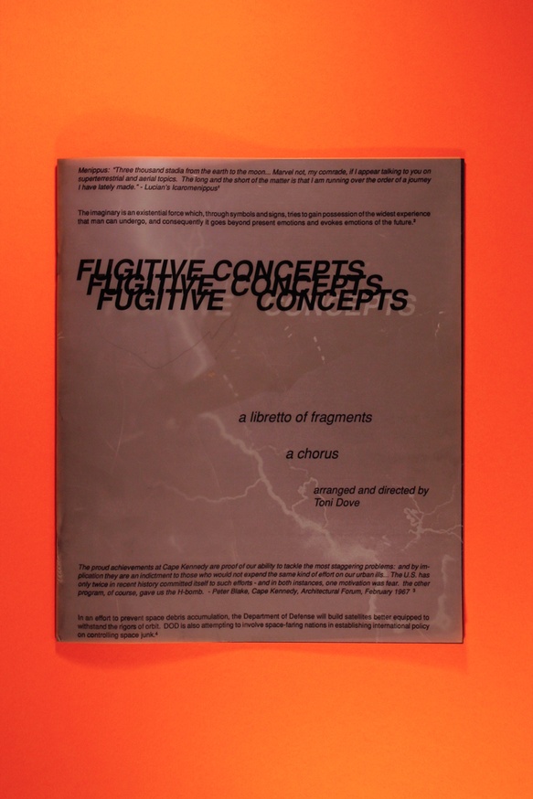 Fugitive Concepts : A Libretto Of Fragments : A Chorus thumbnail 2