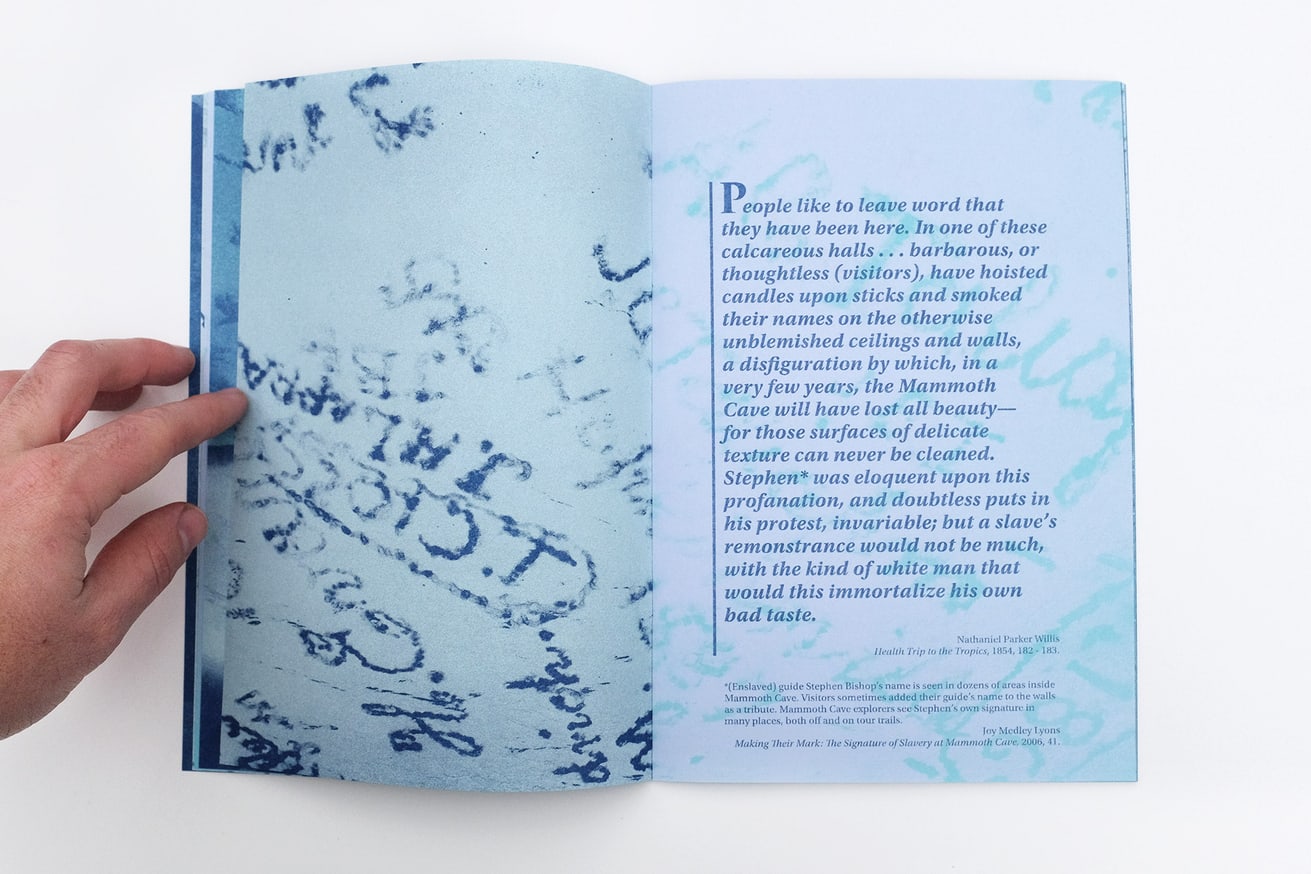 WRITTEN NAMES #8: Names Written in Soot on the Ceiling of Gothic Avenue, Mammoth Cave, Kentucky thumbnail 4