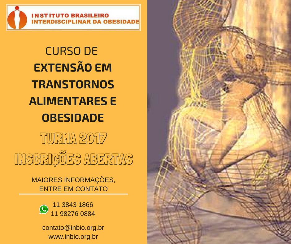 Curso de Extensão: PSICOLOGIA EM CIRURGIA BARIATRICA METABOLICA E TRANSTORNOS  ALIMENTARES