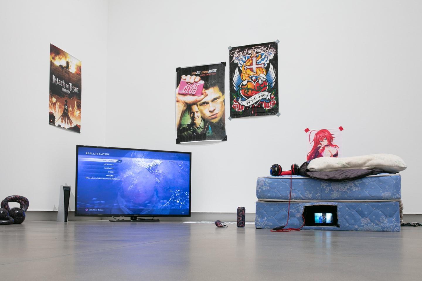 installation view of "Edgelord Ethnography" at the WashU Kemper Art Museum