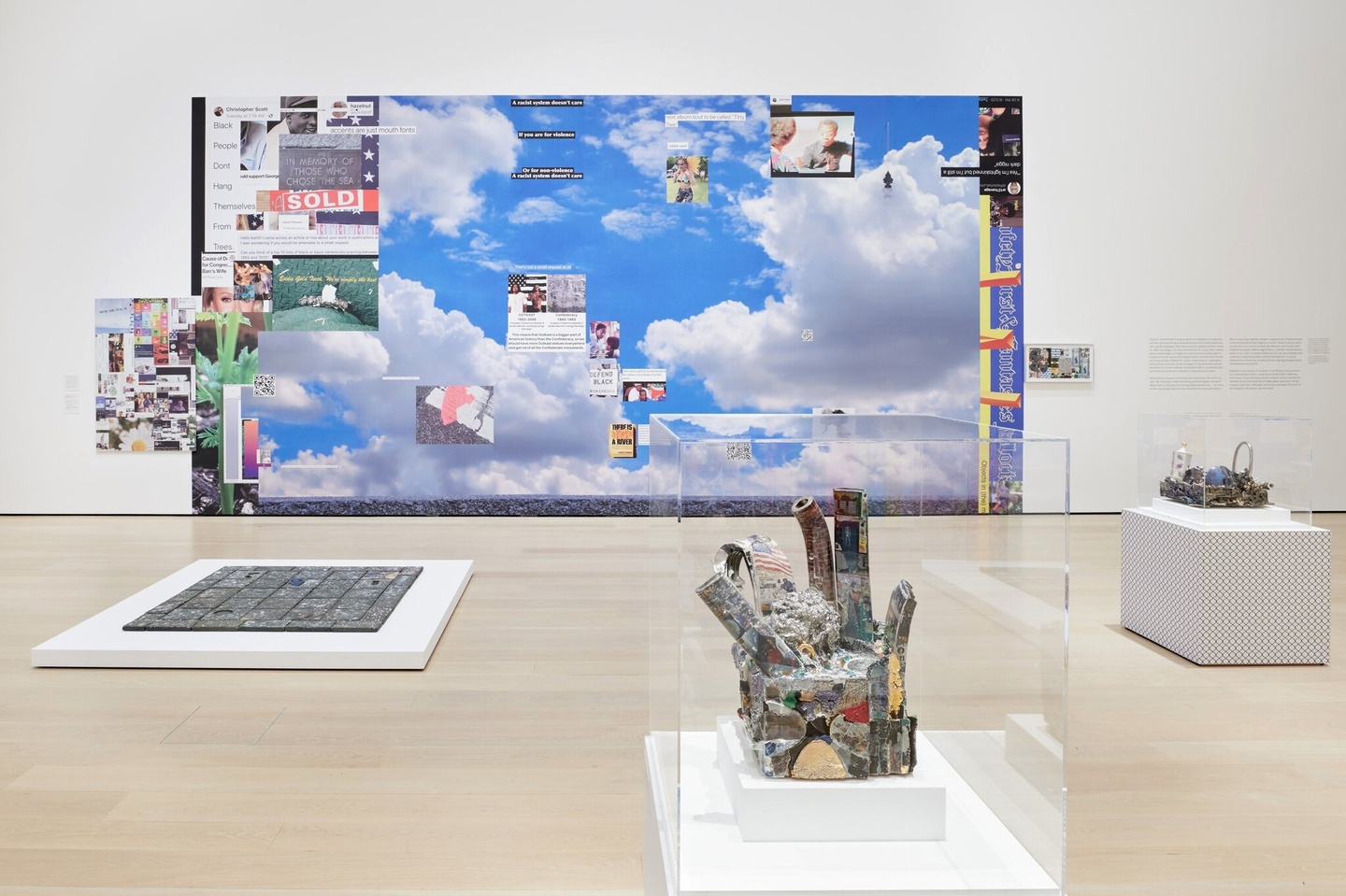 View of Kahlil Robert Irving's solo exhibition at MoMa