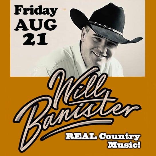 Will Banister - Traditional Country Favorite - Live at Cactus Theater!