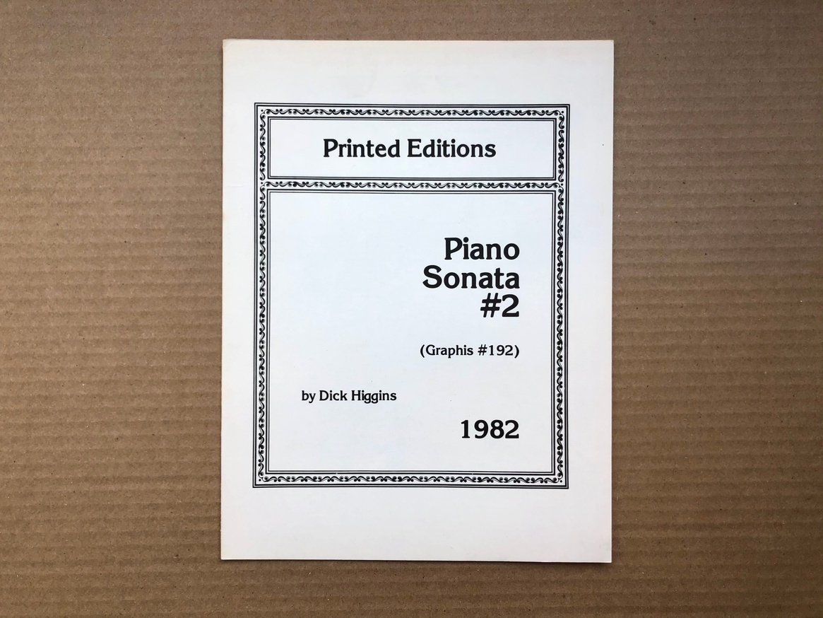 Piano Sonata #2 (Graphis 192)