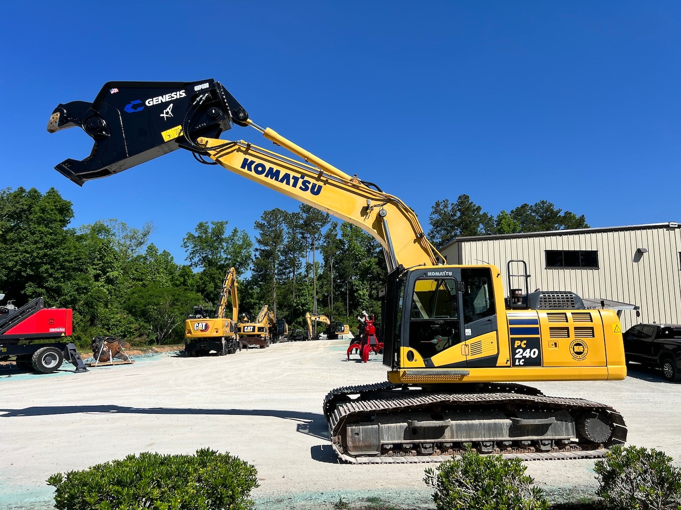 Used 2013 Komatsu PC240 LC-10 w/ shear For Sale