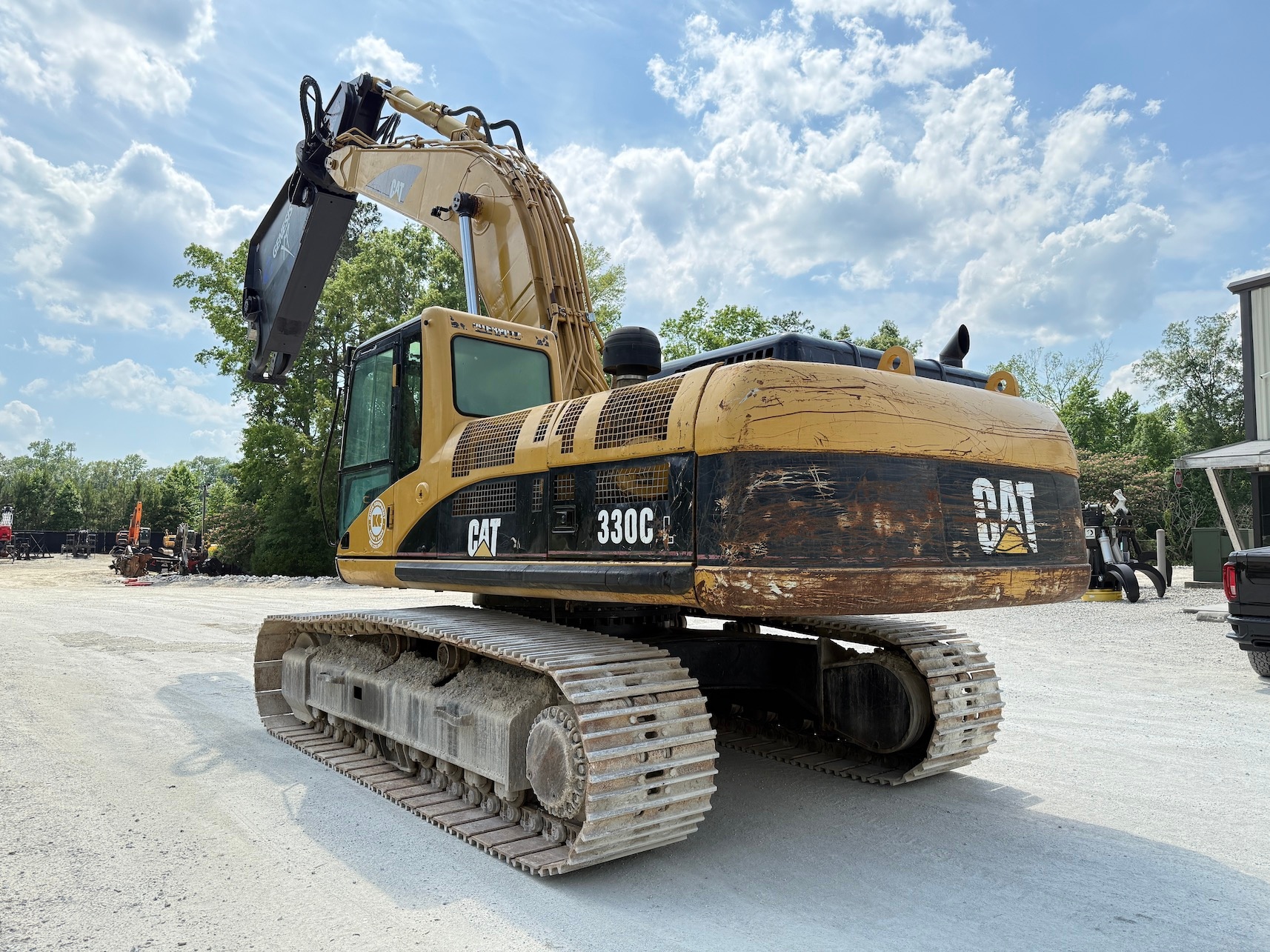Used 2004 Caterpillar 330CL w Shear For Sale