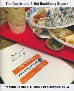 The Courtroom Artist Residency Report