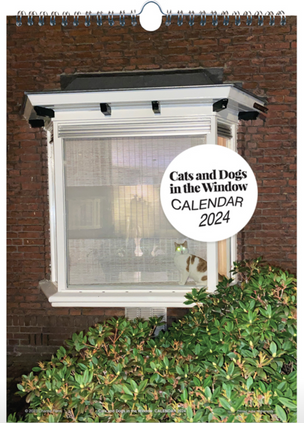 Cats and Dogs in the Window CALENDAR 2024