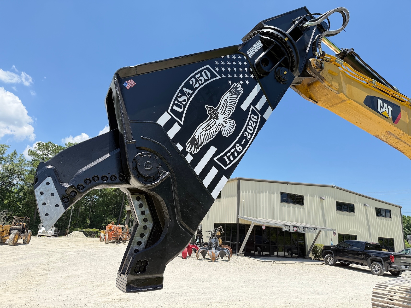 Used 2018 Caterpillar 349FL w Shear For Sale