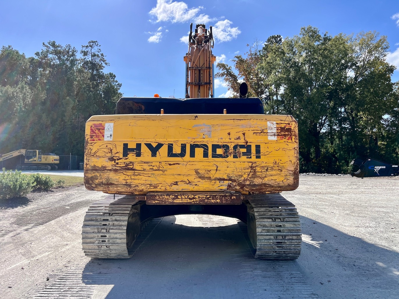 Used 2012 Hyundai 320LC-7A w/ Shear For Sale