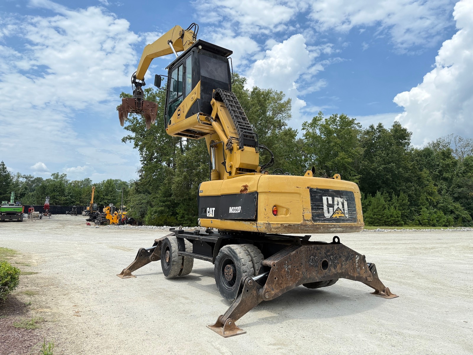Used 2007 Caterpillar M322D MH For Sale