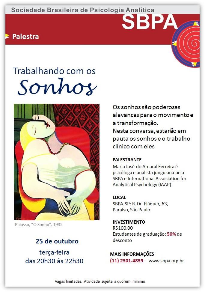 Palestra: Trabalhando com os Sonhos