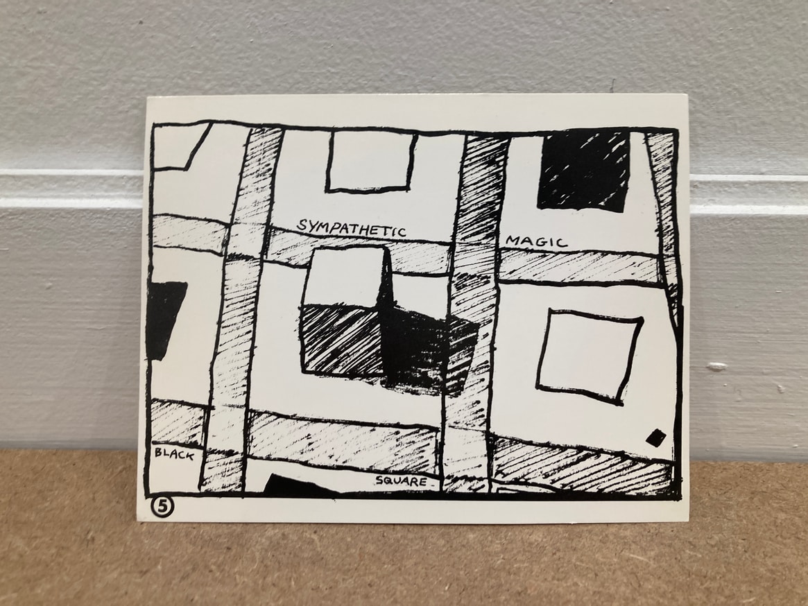 ACTS OF SYMPATHETIC MAGIC, part 1 [Set of 5 Exhibition Announcement Cards] thumbnail 5