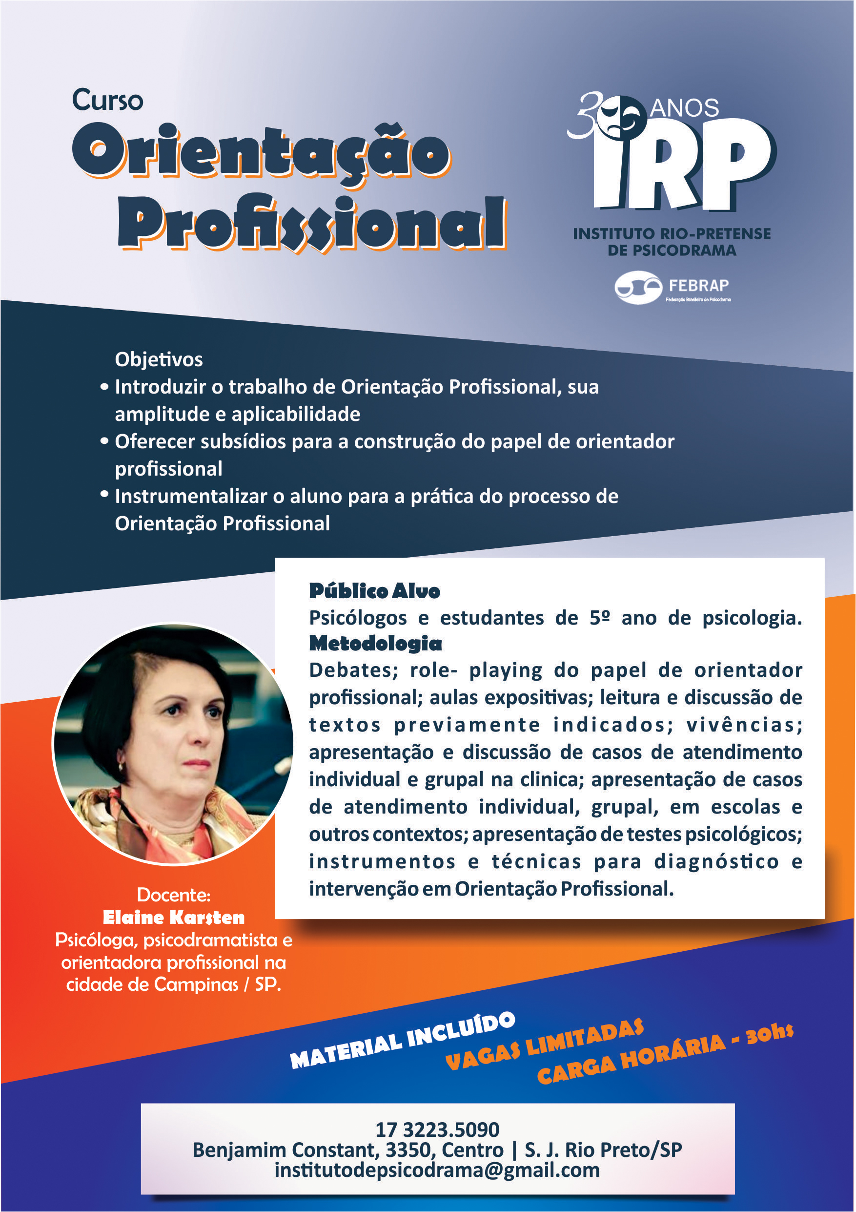 Orientação Profissional com Elaine Karsten