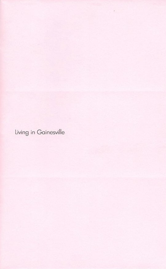 Living in Gainesville