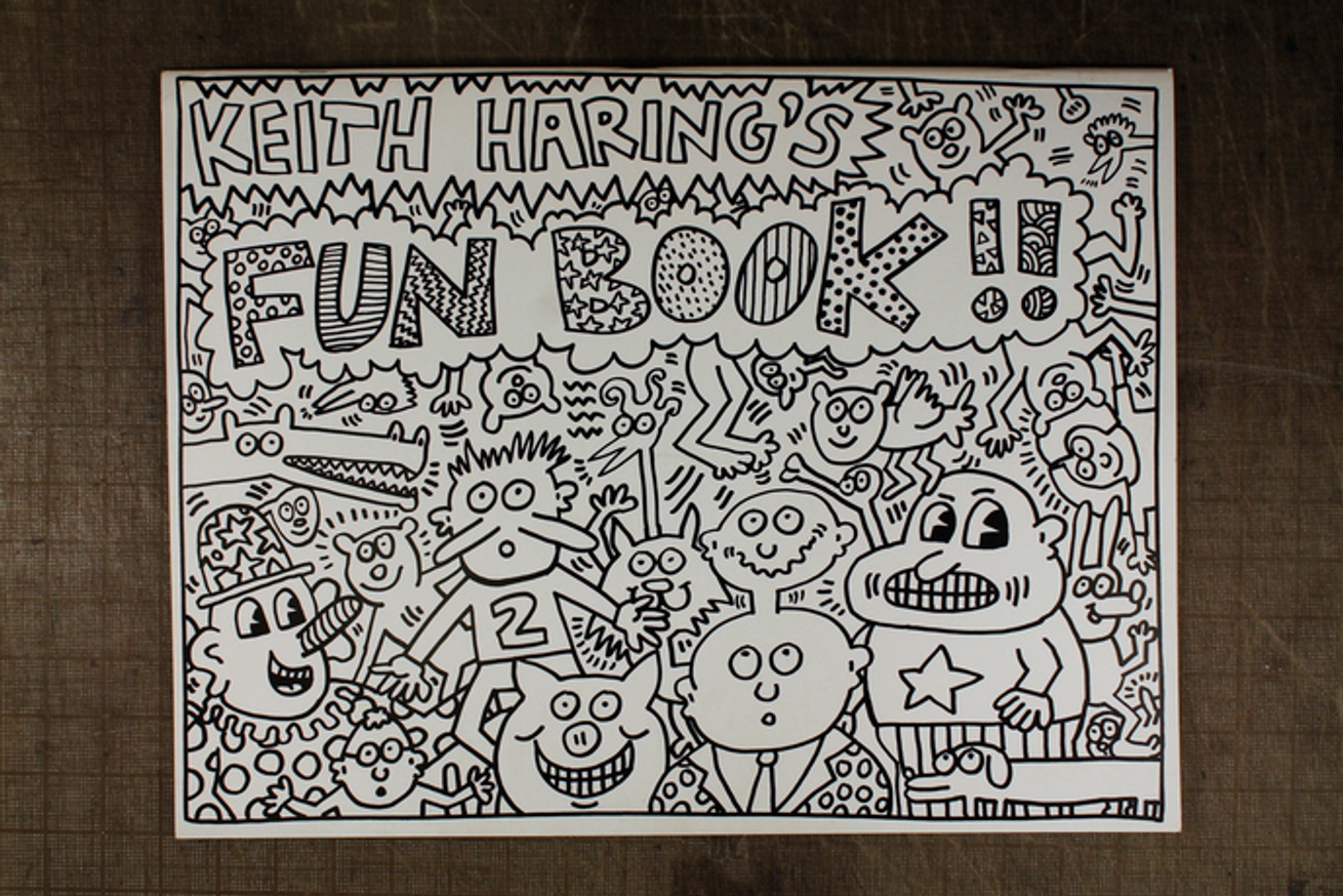 Keith Haring Fun Book Printed Matter