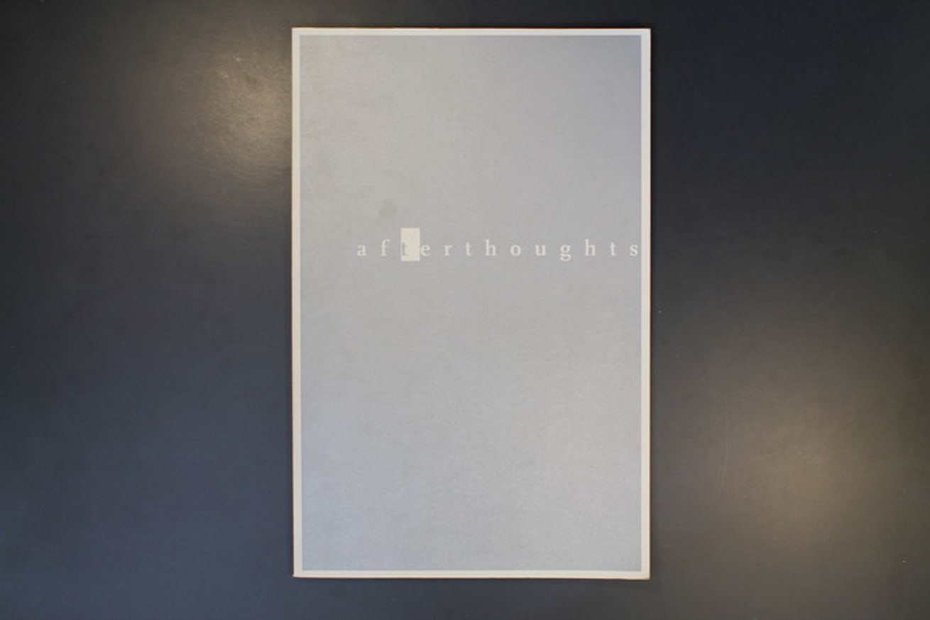 Afterthoughts: A Monologue [to <i>RS</i>] thumbnail 2