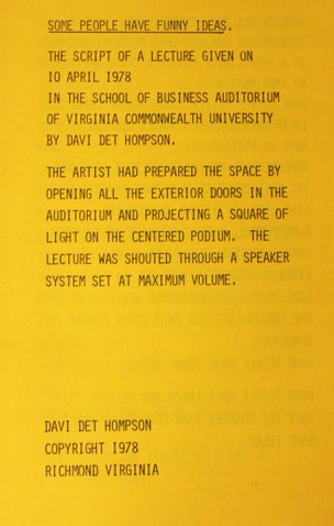 Some People Have Funny Ideas