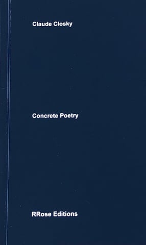 Concrete Poetry