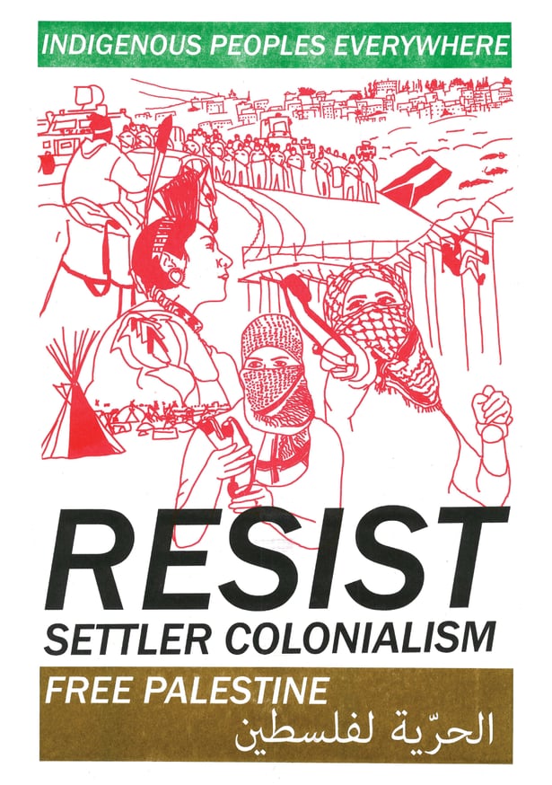 June Ls Indigenous Peoples Everywhere Resist Settler Colonialism Printed Matter