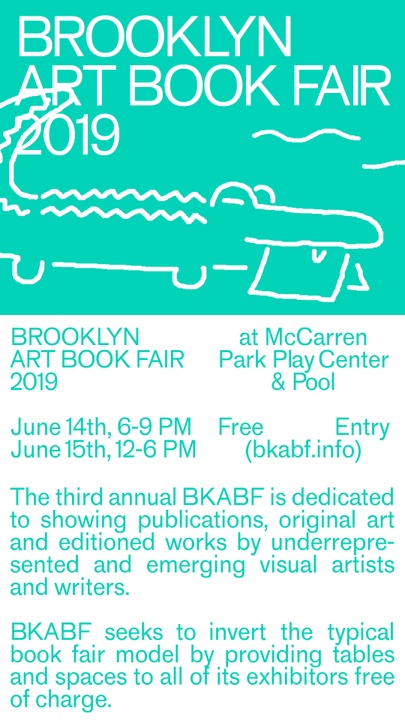 2019 Brooklyn Art Book Fair